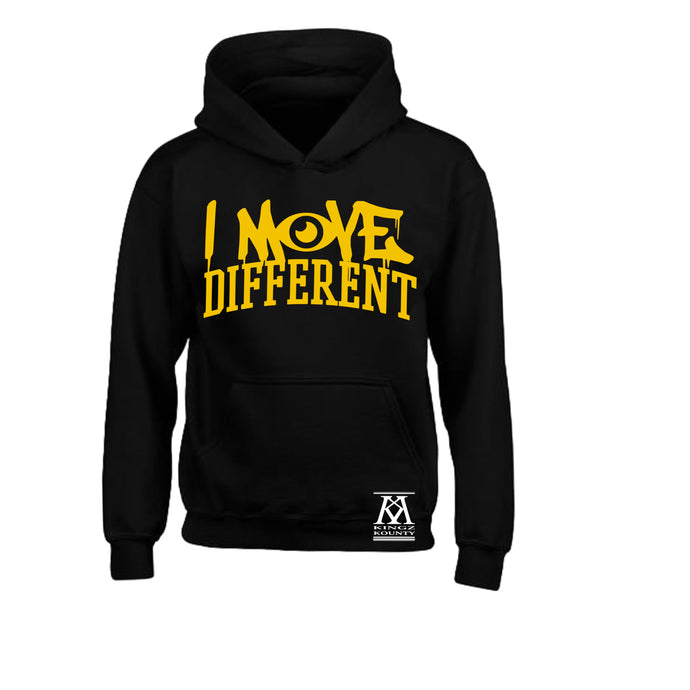 I MOVE DIFFERENT KID’S HOODIE