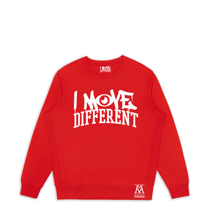 I MOVE DIFFERENT CREWNECK