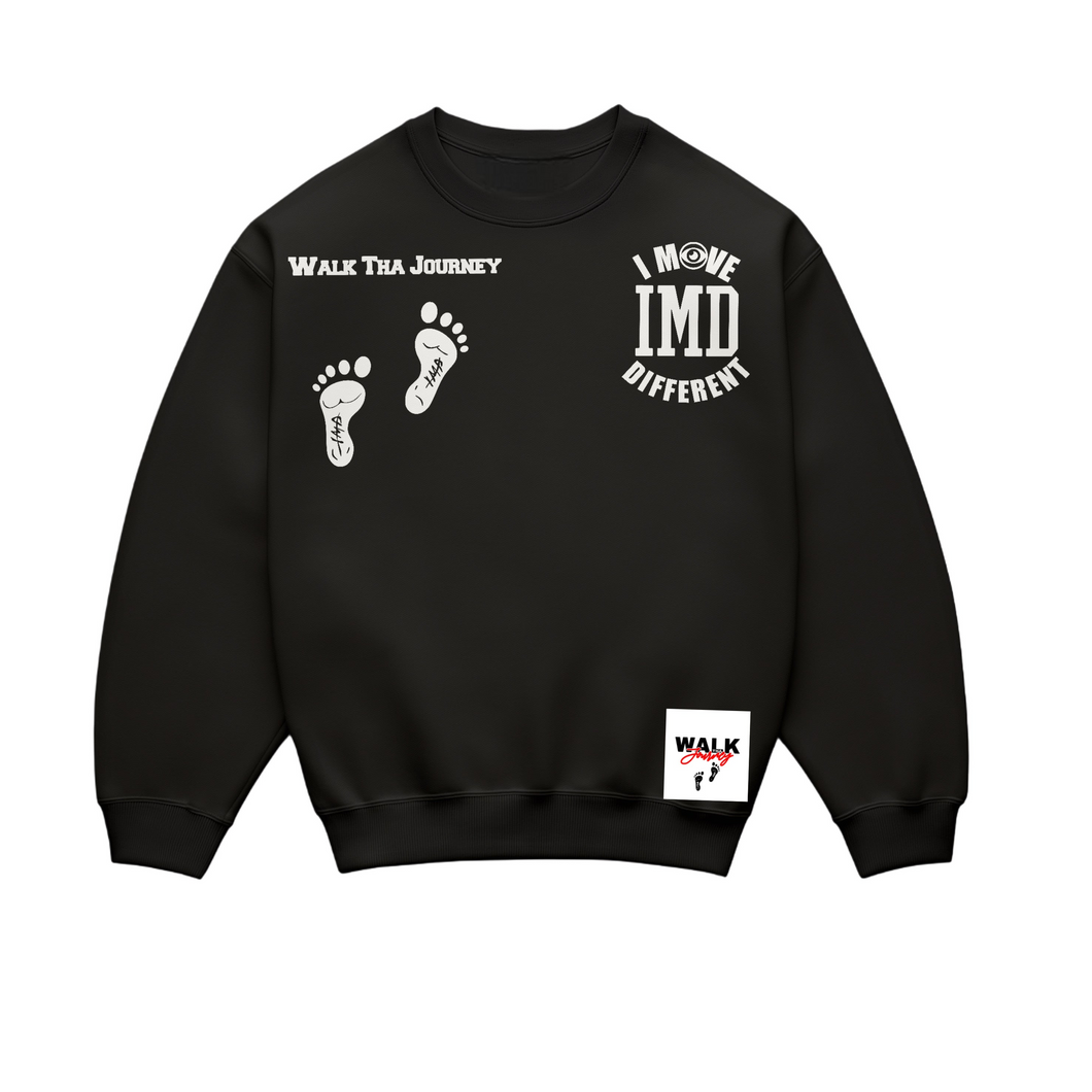 I MOVE DIFFERENT CREWNECK