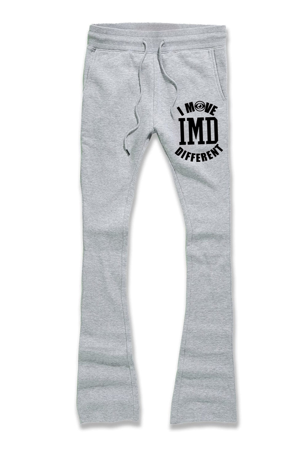I MOVE DIFFERENT STACKED SWEATPANTS